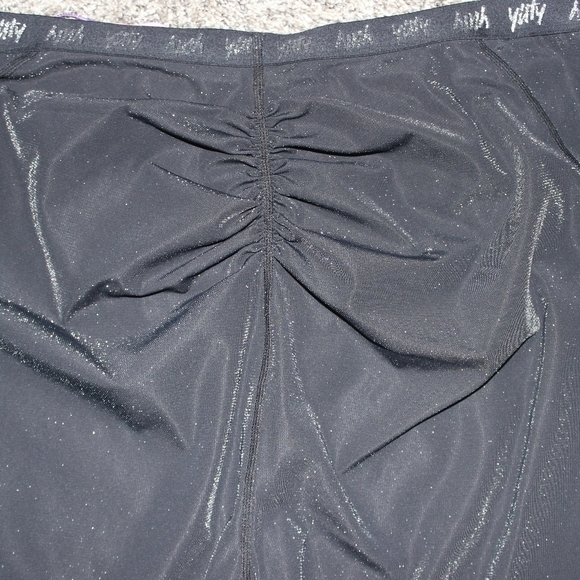 Yitty Black Spotlight Ruched Leggings - Picture 3 of 5